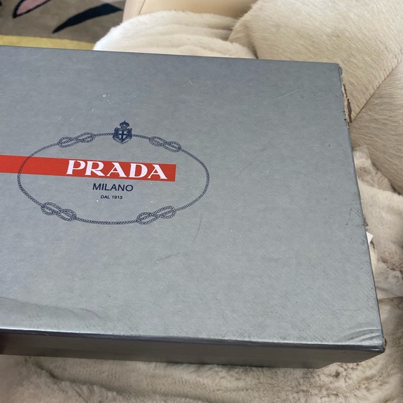 Prada Wedge shoes- Black Patient leather. - Picture 7 of 8